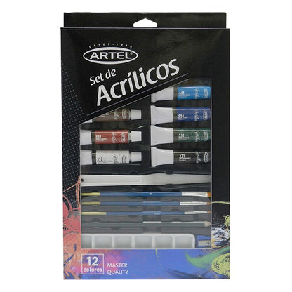 Set de Pintura Acrílica 20 Piezas Artel