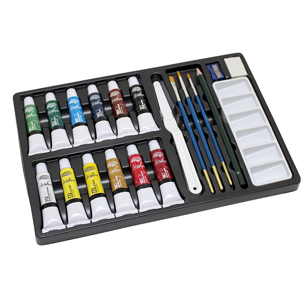 Set de Pintura Acrílica 20 Piezas Artel