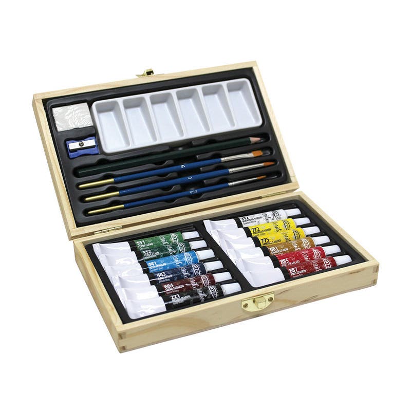 Maleta Pintura Acrílica + Accesorios