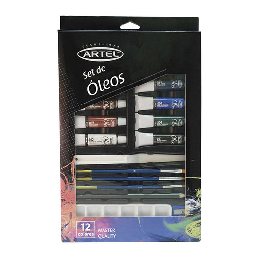 Set Pintura Oleo 20 Piezas Artel