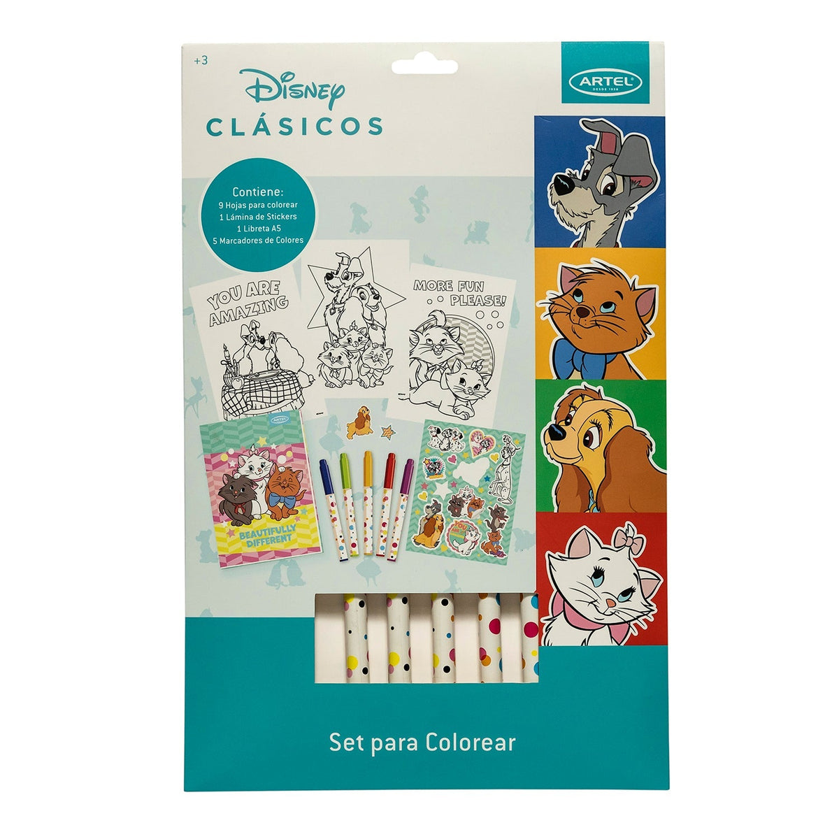 Set Colorear Artel Cats&Dogs
