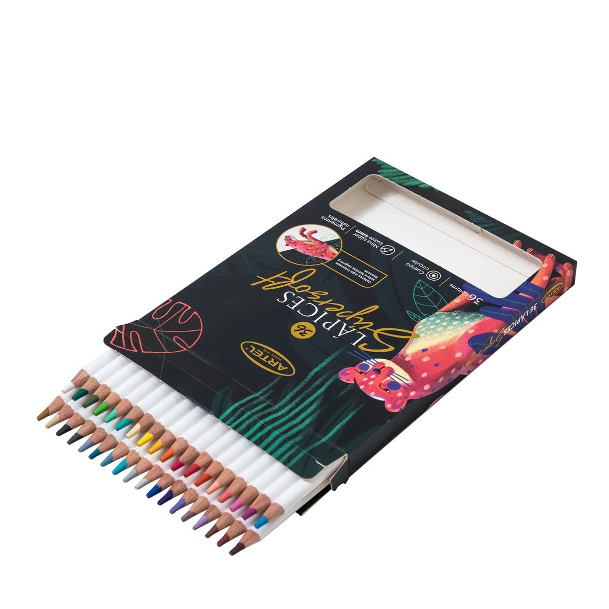 Lápices de colores Super Soft 36 colores Artel