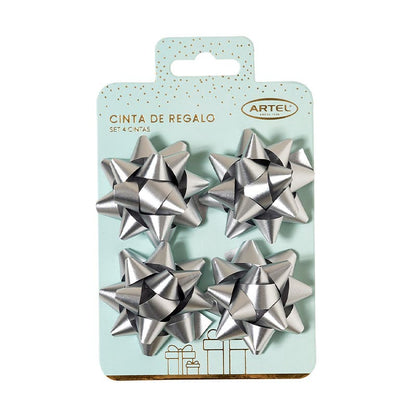 Set 4 Cintas Moños de Regalo Artel