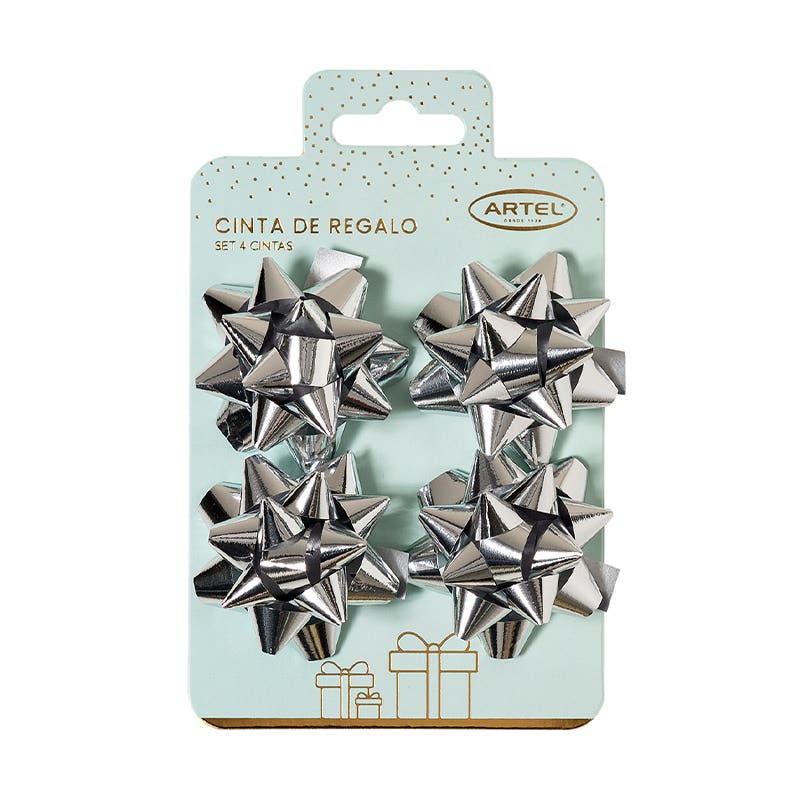 Set 4 Cintas Moños de Regalo Artel
