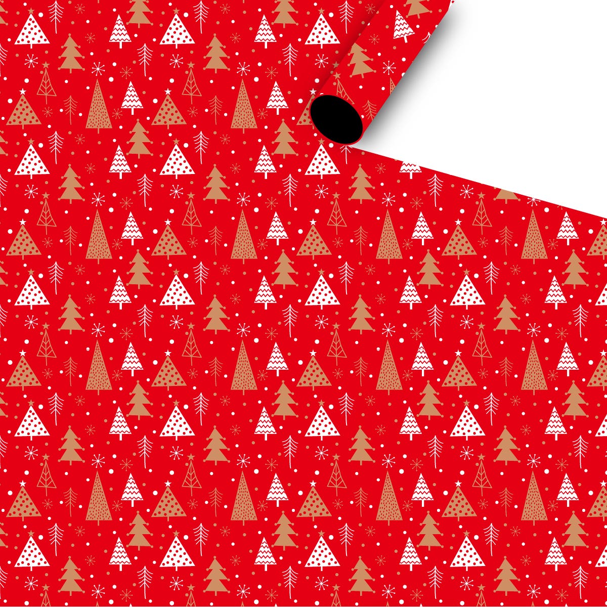 Set 2 Papeles Regalo Navidad 100x70cm (Diseño Aleatorio)