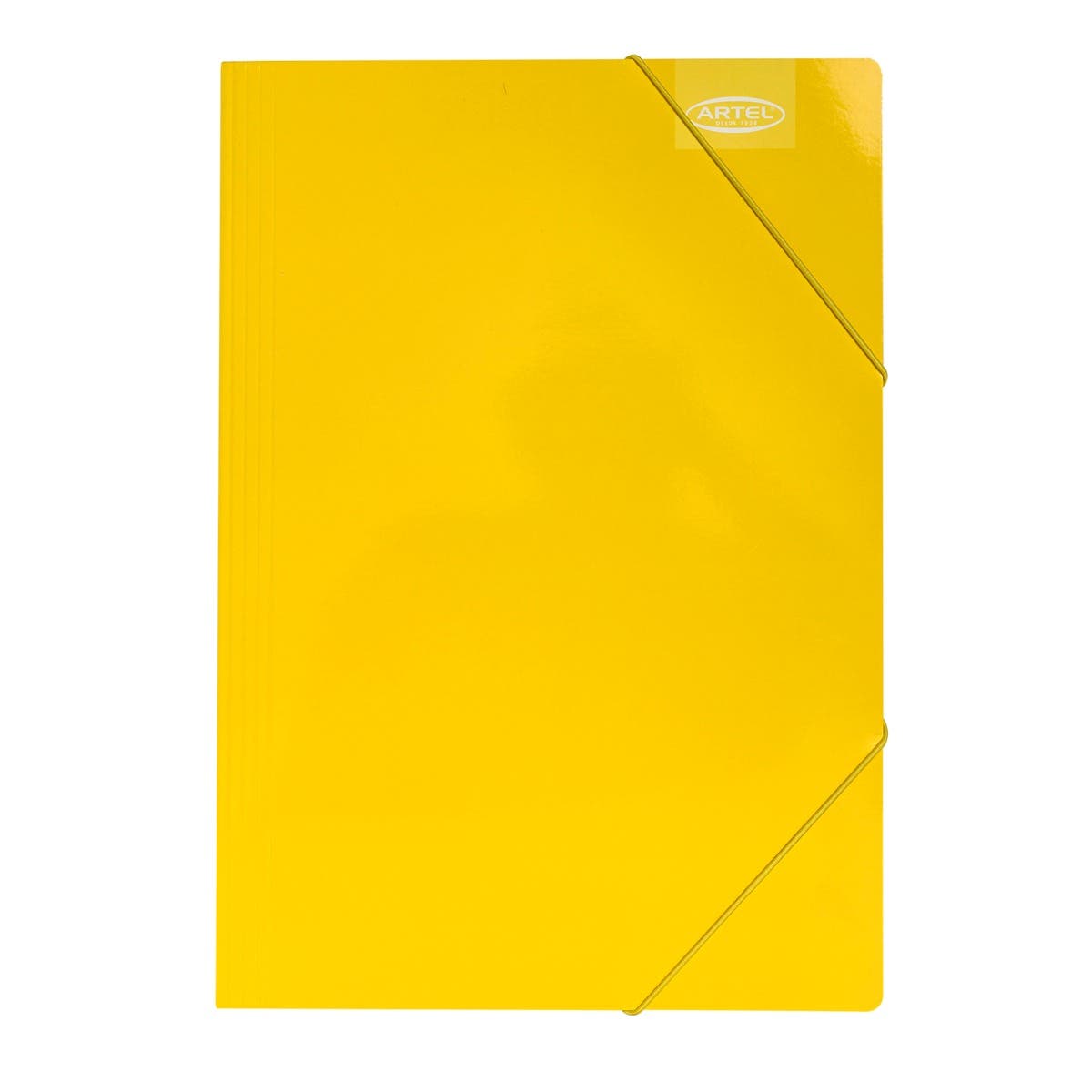 Carpeta Artel con Elástico Amarilla