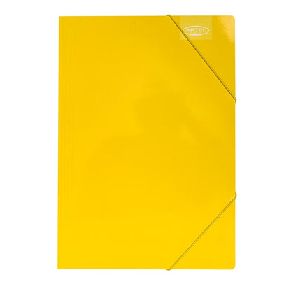 Carpeta Artel con Elástico Amarilla