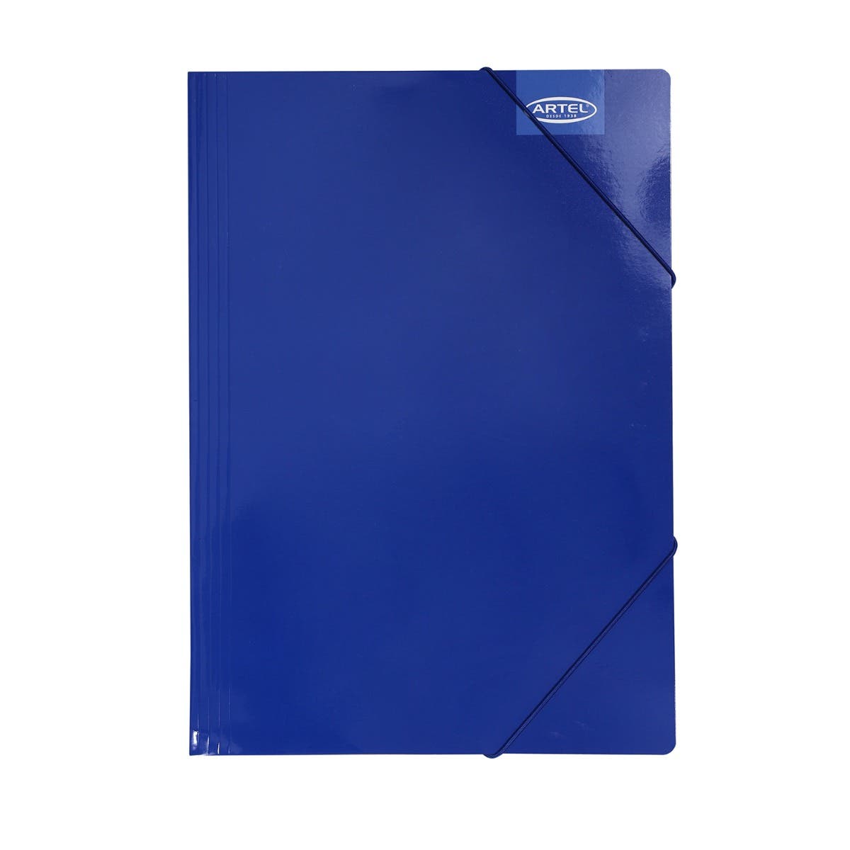 Carpeta Artel con Elástico Azul