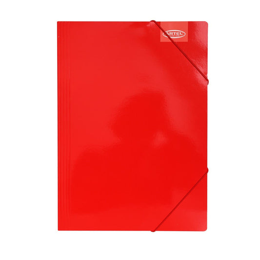 Carpeta Artel con Elástico Roja