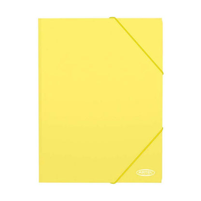 Carpeta con Elástico Artel Pastel Plastic A4 Colores Variados