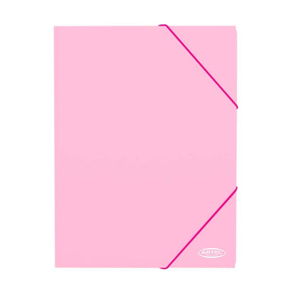 Carpeta con Elástico Artel Pastel Plastic A4 Colores Variados