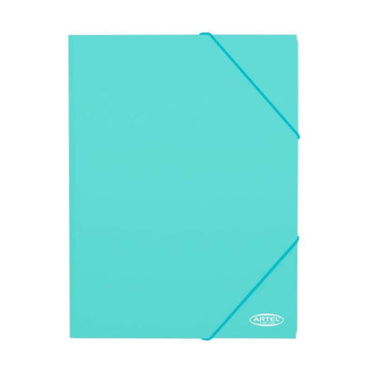 Carpeta con Elástico Artel Pastel Plastic A4 Colores Variados