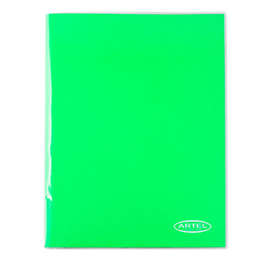 Carpeta Plastificada Verde Artel