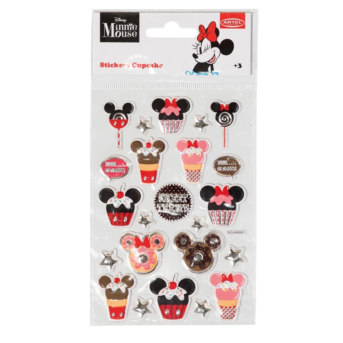 Sticker Minnie Cupcake Disney – Artel