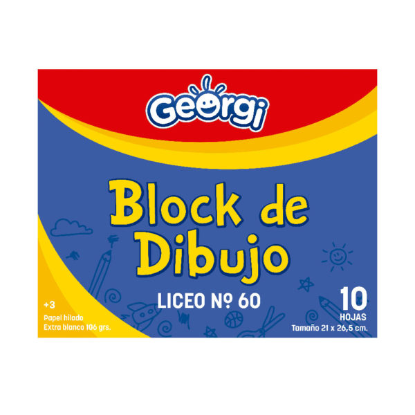 Block Georgi Liceo 60 10 Hojas