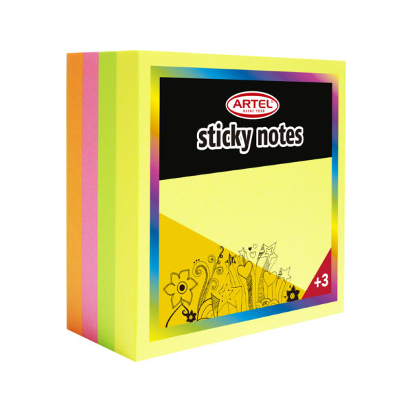 Notas Adhesivas Colores 75X75Mm 320 Hojas