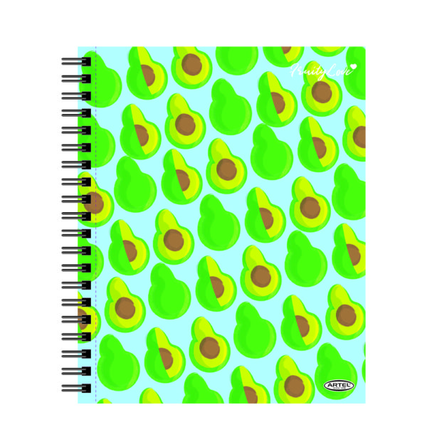 Cuaderno Universitario Fruty Lovers 100 Hojas 7Mm Artel