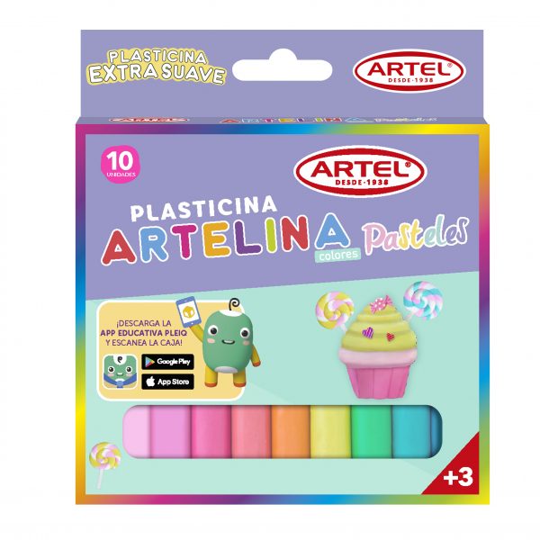 Artelina 10 colores pastel PleiQ