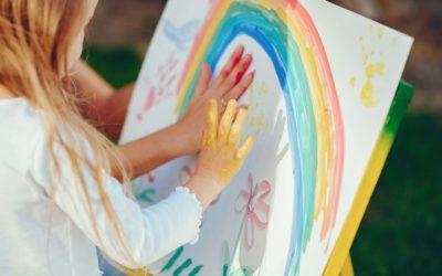 3 excelentes técnicas de pintura para niños