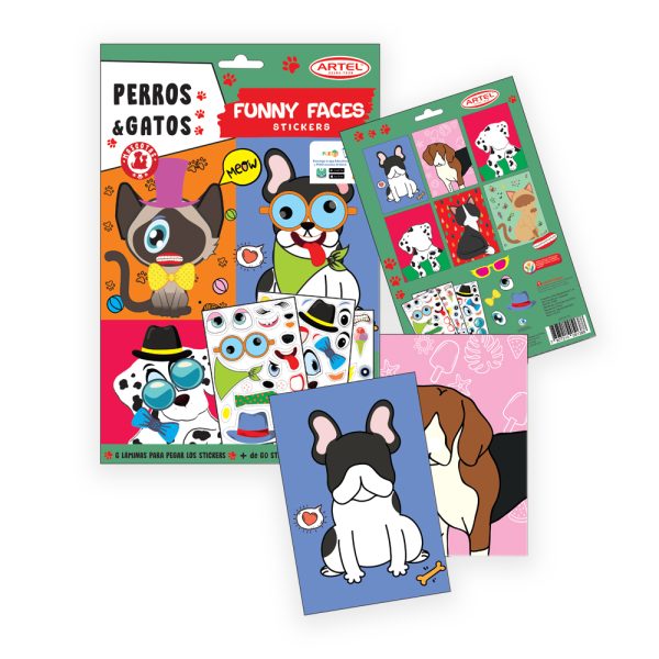 Stickers Mascotas Perro y Gatos