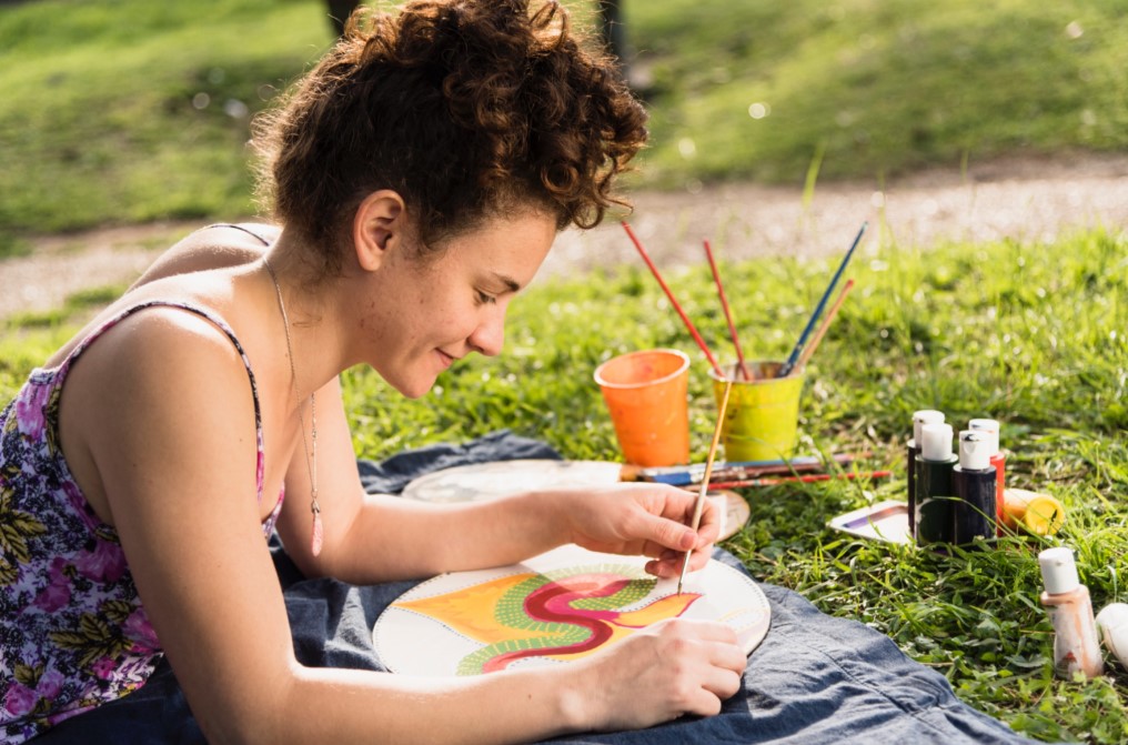 Actividades artísticas al aire libre para niños